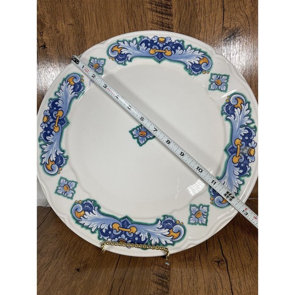 Facciolini Castillo Plate Signed Italy 12” Platter - Picture 4 of 4